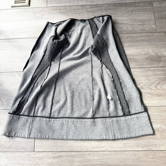 Theory Cheyenne Zipper 3/4 Sleeve Front Color Block Dress - Picture 13 of 15